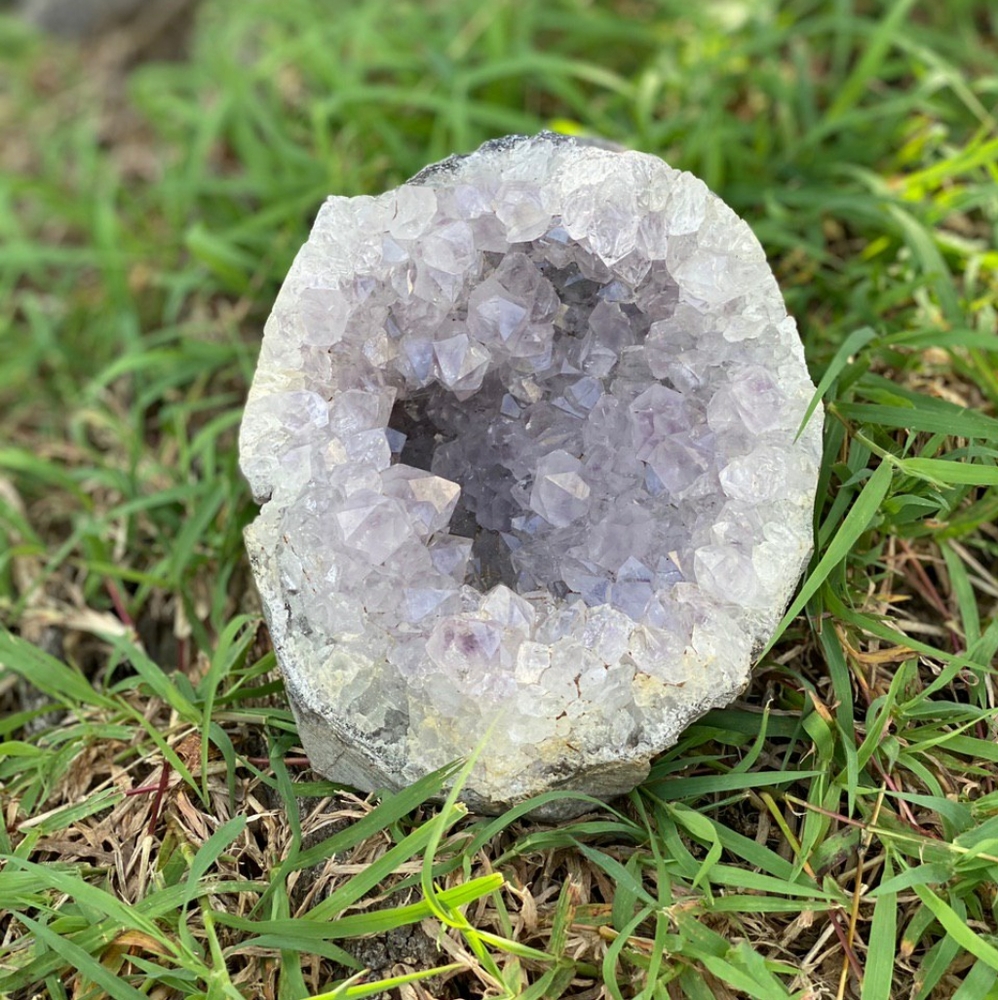 Lilac Amethyst Geode